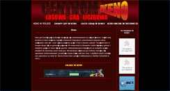Desktop Screenshot of centrum-keno.kasyno-gier.pl