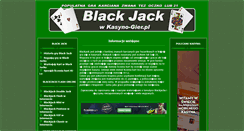 Desktop Screenshot of blackjack.kasyno-gier.pl